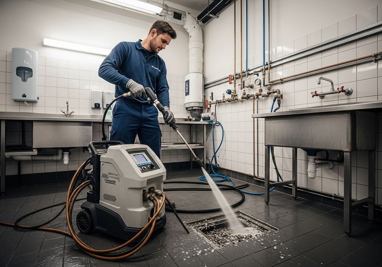 Professional Drain Cleaning in Hutchins