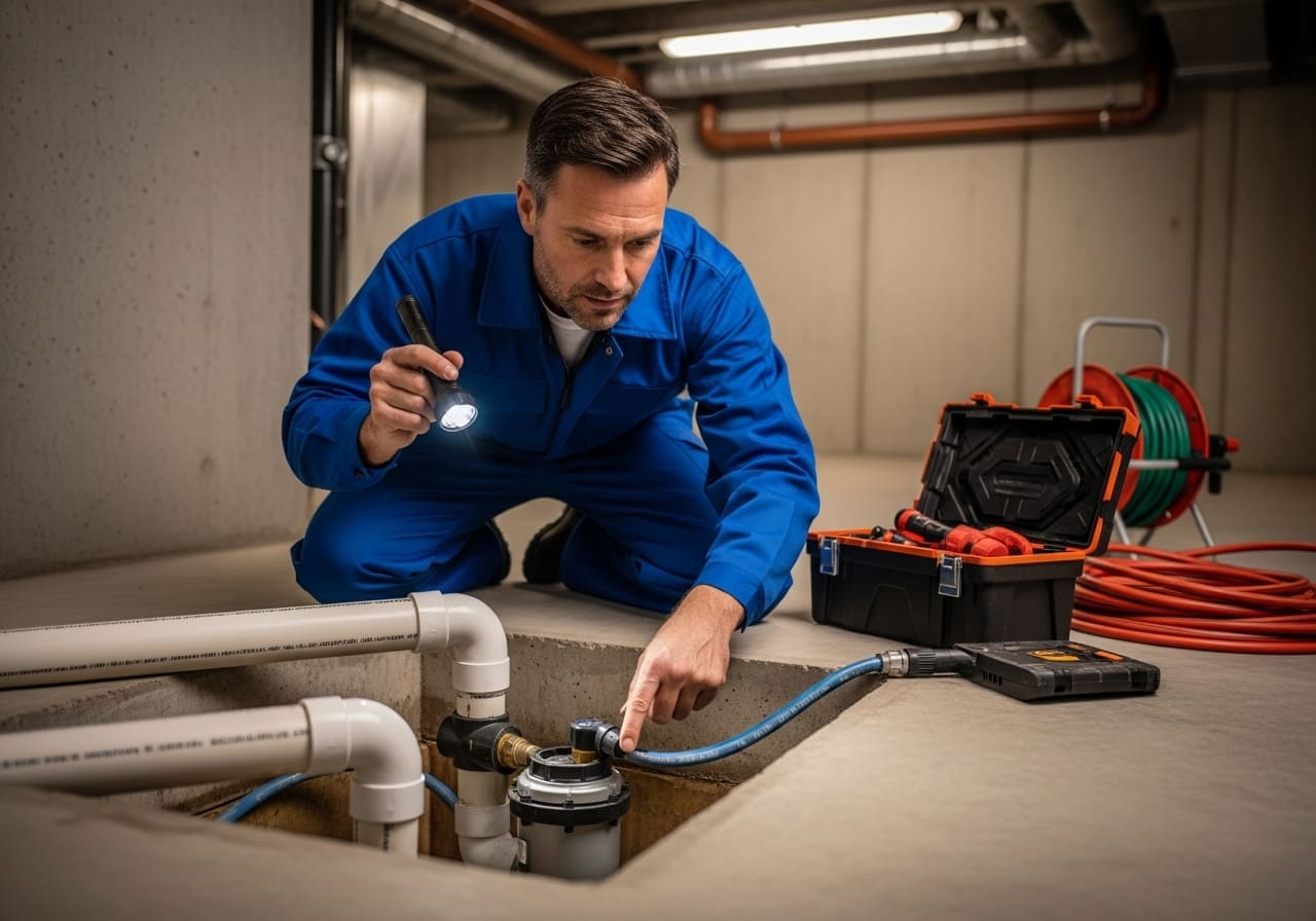 Sump Pump Installation & Repair in Hutchins